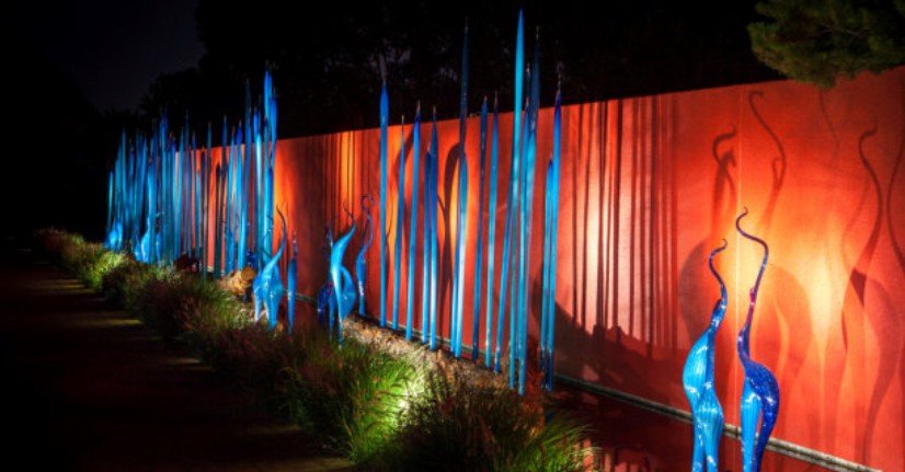 Chihuly at Denver Botanic Gardens with Hyatt Hotels of Denver