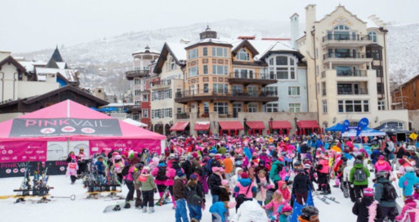 Pink Vail: Largest Ski Day to Conquer Cancer